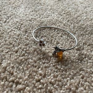 Silver Bumble bee bracelet
